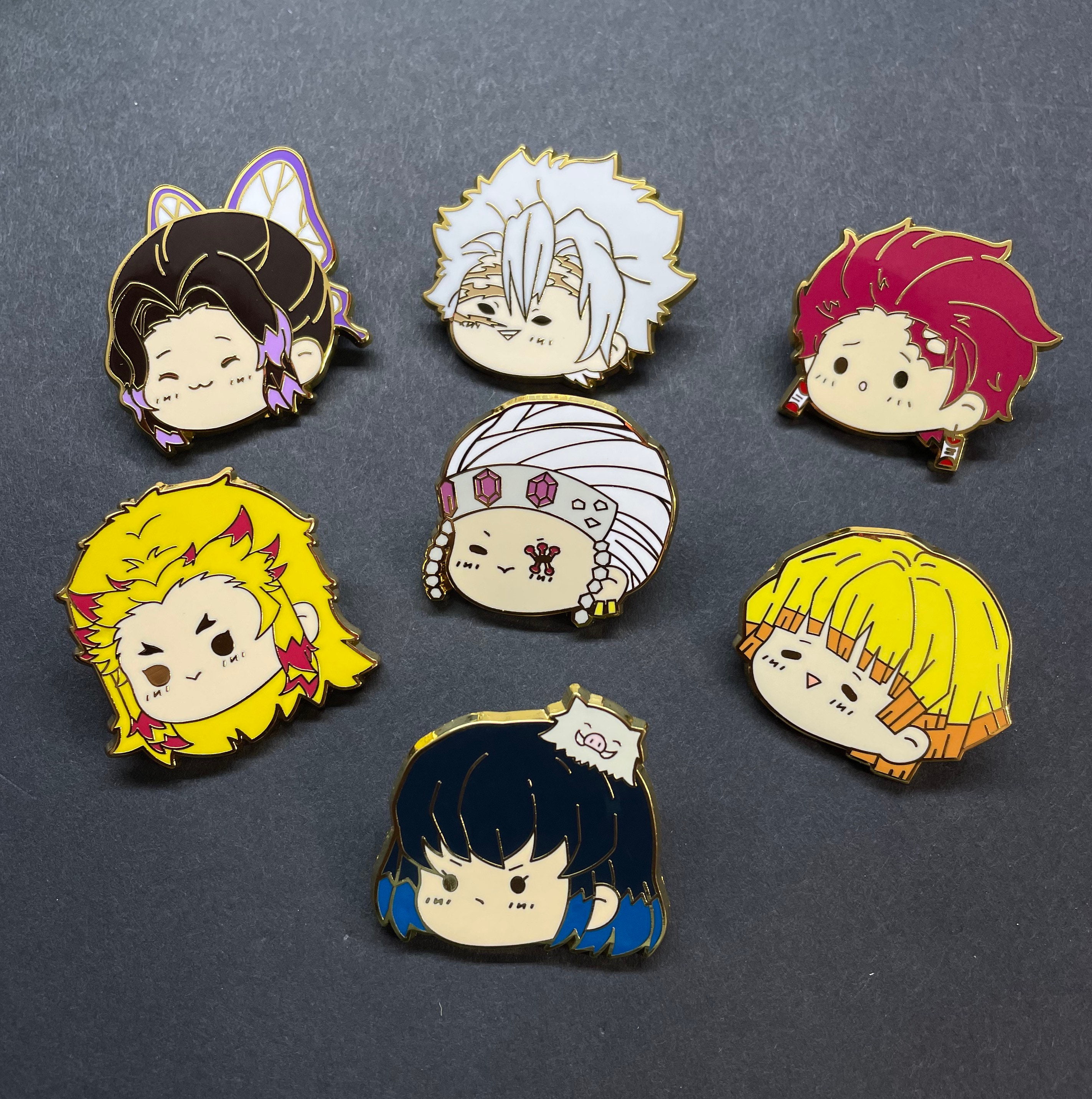 Kimetsu no Yaiba / Demon Slayer - part.2 - Hard Enamel Pin · LEOREN ·  Online Store Powered by Storenvy