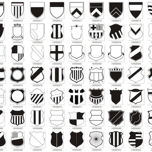 1900+ Collection Vector Graphics - Heraldry Coat of Arms - Vector Graphics Vector download File EPS SVG CMX - Commercial Use