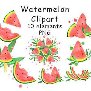 watermelon fruit png, watercolor watermelon  png, watercolor watermelon clipart, watercolor watermelon digital,, watermelon  sublimation