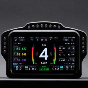 Pantalla de tablero SSG DV-5 para simulador de carreras / Carcasa de aluminio
