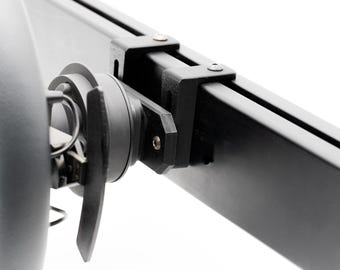 Flat Profile Accessory Mounting Adaptors for Sim Racing Aluminum Rig | ASR | P1X Pro