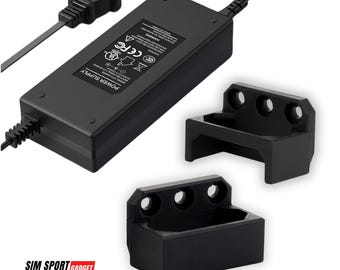 Acasis 16-USB Hub Power Brick Mount for Sim Racing