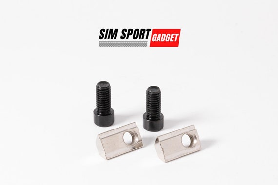 Bolts and T-nuts for Sim Racing Aluminum Profile Rigs | M6 16MM | M8 16MM | M5 T-Nuts