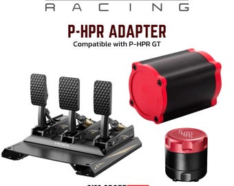 Moza CRP2 Pedal Simagic P-HPR | Simsonn Vam Pro Linear Motor | Mount Adapter| Haptic Pedal Reactor