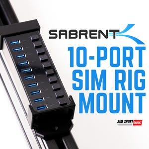 Sabrent 10-USB Port Hub Mount