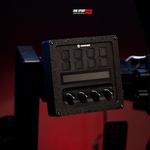 Stream Deck Plus Enclosure with Adjustable Mount for Profile Sim Racing/Flight Rig