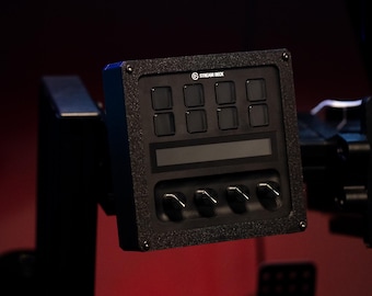 Stream Deck Plus Enclosure with Adjustable Mount for Profile Sim Racing/Flight Rig