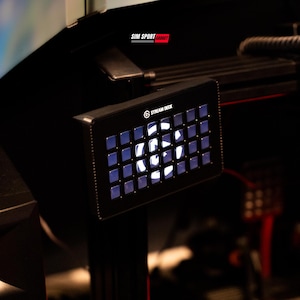 Stream Deck XL Snap-In Mount | Easily Removable | Sim Racing | Flight Rig |