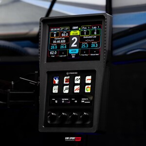 Timings Display Sim Racing 6.8 Inch Touchscreen Stream Deck Plus Combo Racing Dashboard for Sim ...