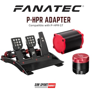 Fanatec ClubSport V3 Pedal Simagic P-HPR | Simsonn Vam Pro Linearmotor | Bajonettadapter| Haptisches Pedal Reaktor