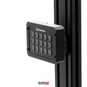 Sim Racing Stream Deck Module Stream Deck Enclosure With Adjustable Mount for Sim Racing | Flight Rig ...