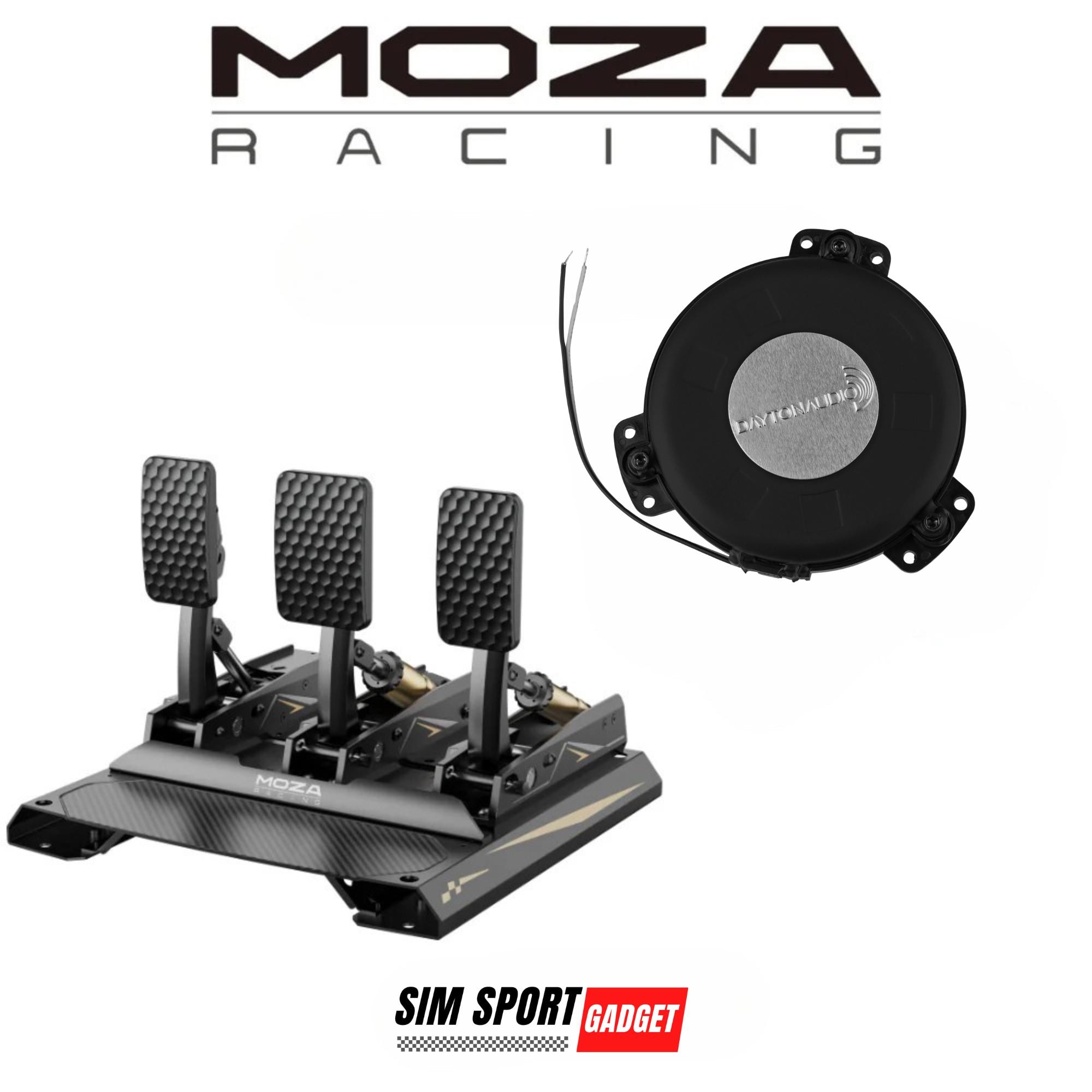 Moza CRP2 Pedal Dayton Audio TT25 Shaker Adapter - Etsy