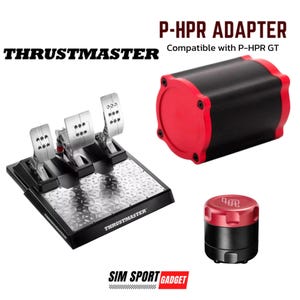 Thrustmaster T-LCM Simagic P-HPR Pedal | Simsonn Vam Pro Linear Motor | Mount Adapter| Haptic Pedal Reactor