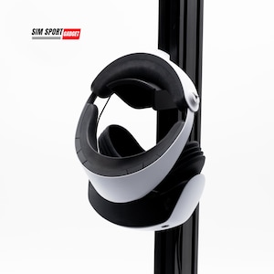 VR Brillen Halterung für Sim Racing | Flug Aluminium Profil Rig | Kopfhörer