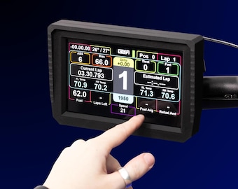 6,8-inch dashboarddisplay met verlengde arm voor Sim Racing Rig