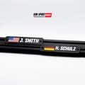Custom Name Tag for Aluminum Profiles | Sim Rigs