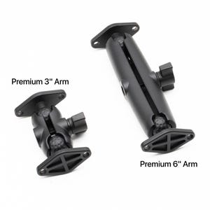 Heavy-Duty Tablet Holder for Sim Rig | Adjustable Swivel Mount | Sim Racing | Flight Rig | Aluminum Profiles image 2