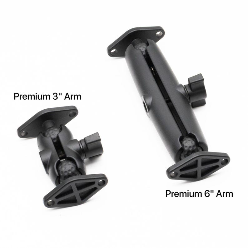 Heavy-Duty Tablet Holder for Sim Rig | Adjustable Swivel Mount | Sim Racing | Flight Rig | Aluminum Profiles image 2