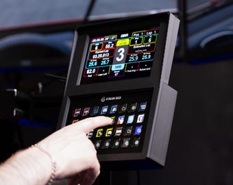 6-Inch Touchscreen Stream Deck XL Combo Racing Dashboard for Sim Racing Rig