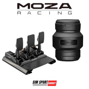 Moza CRP2 Pedal Simagic P-HPR NEO Mount Adapter| Haptic Pedal Reactor