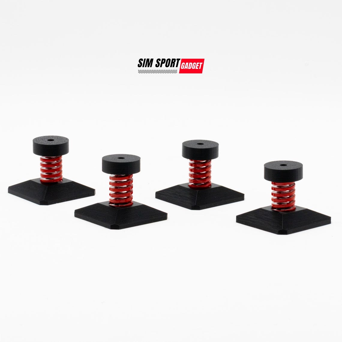 Tactile Vibration Isolators Pack of 4 or 6 for Sim Racing | Flight Rig ...