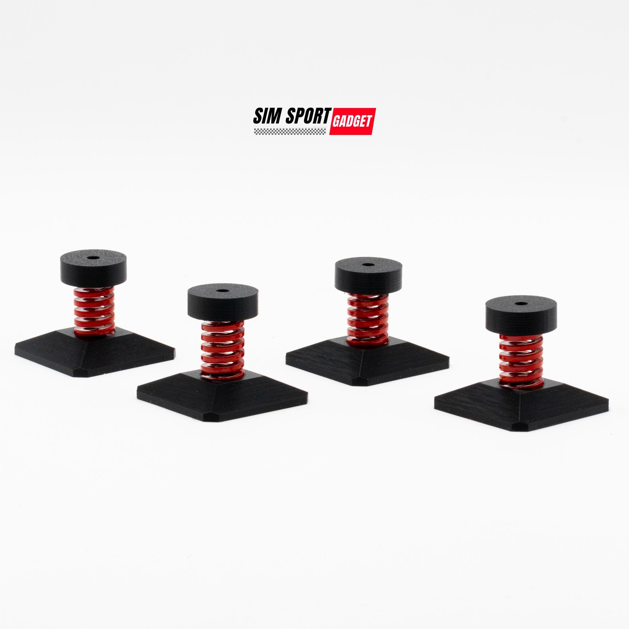 Tactile Vibration Isolators Pack of 4 or 6 for Sim Racing | Flight Rig ...