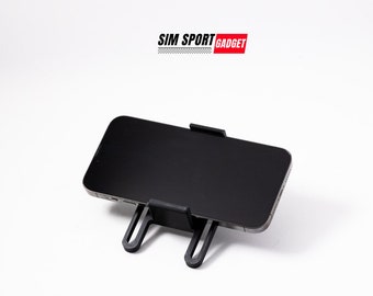 Support de tableau de bord pour téléphone/tablette pour bases de volant Sim Racing | Fanatec | Simucube | Moza | Empattements Simagic
