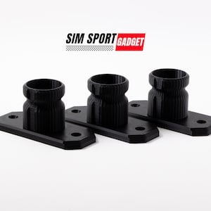 3-Pack Fanatec QR1 Wall Mount for Sim Racing