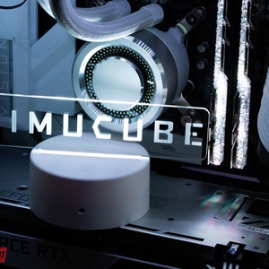 RGB Logo Light for Sim Racing Rig | Decoration | PC Case |