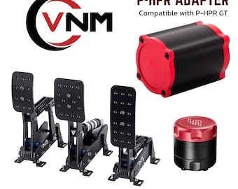 VNMペダル Simagic P-HPR | Simsonn Vam Pro リニアモーター | マウントアダプター | ハプティックペダルリアクター