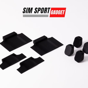 Asus Bezel Free Kit 32 inch Monitor Adapter Curved and Flat Monitor -  Pack of 4 | Sim Racing | Flight Rig | Aluminum Profiles