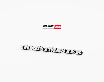 Decoración del logotipo de Thrustmaster de 5 pulgadas/130 mm