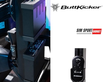 ButtKicker Gamer 2 Accessories Combo for Sim Racing/Flight Rig