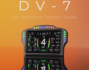 SSG Racing DV-7 Dashboard For Sim Racing Rig | Full Aluminum Enclosure