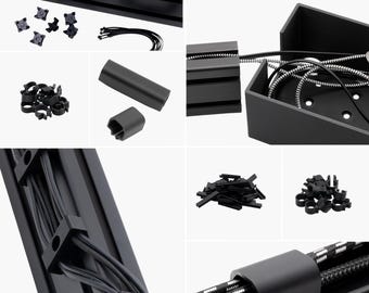 Cable Management Essentials Pack for Sim Racing Rig | Flight Sim