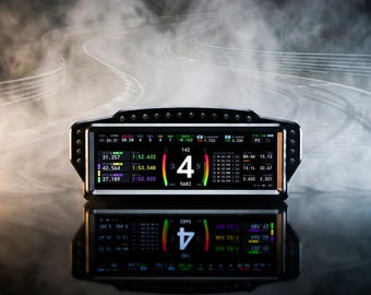 SSG Dashboard Display DV-8 For Sim Racing Rig | Full Aluminum Enclosure