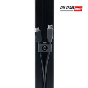 USB Charger Cable Holder For Aluminum Profile Rig | Sim Racing | Flight Rig