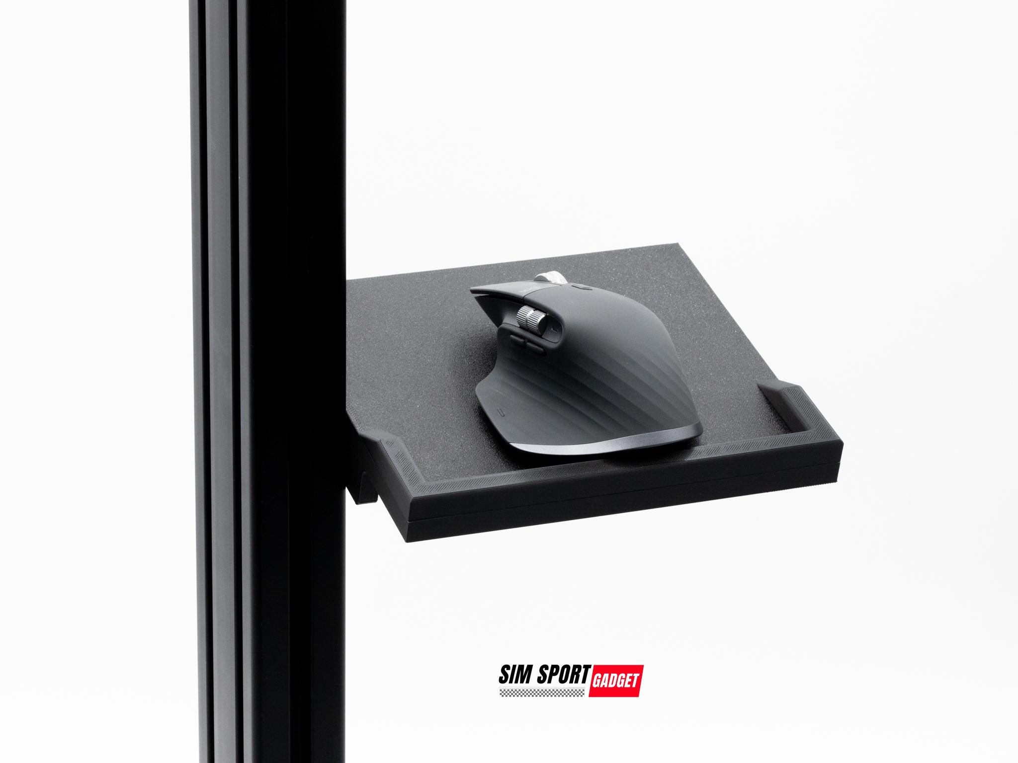 Mouse Sim Rig Mount Mouse Pad With Rail for Sim Racing Rig - Etsy