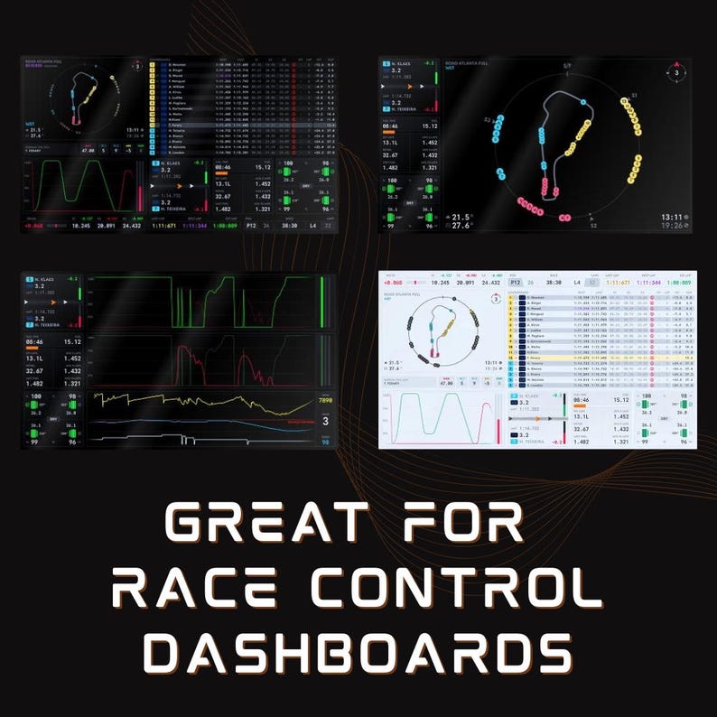 10-inch Dashboard Display With Extended Arm for Sim Racing Rig - Etsy