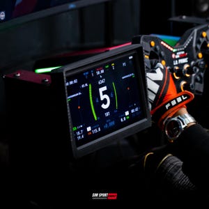 10-inch Dashboard Display With Extended Arm for Sim Racing Rig - Etsy