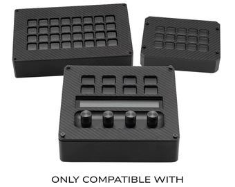 Gated Style Stream Deck Faceplate Upgrade Sim Rig