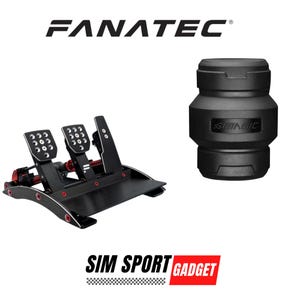 Fanatec Clubsport V3 Pedal Simagic P-HPR NEO Mount Adapter| Haptisches Pedal Reaktor