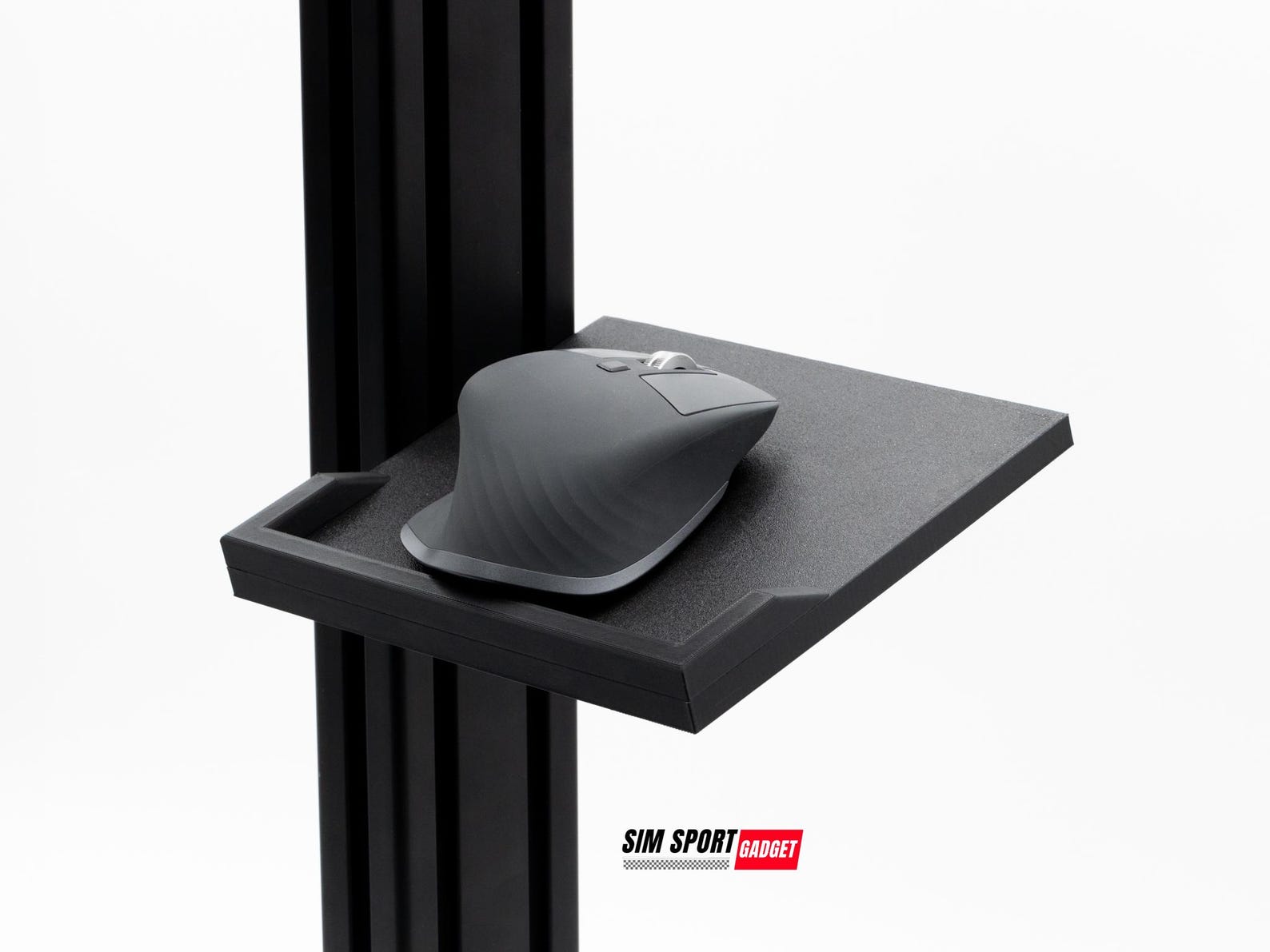 Mouse Sim Rig Mount Mouse Pad With Rail for Sim Racing Rig - Etsy