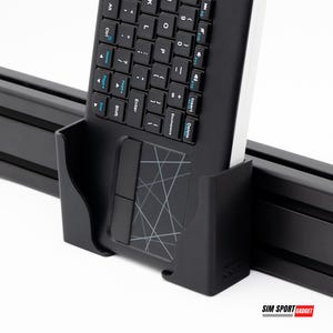 Keyboard Holder / Mount for Profile Sim Rig | Flight Rig | Aluminum Profiles