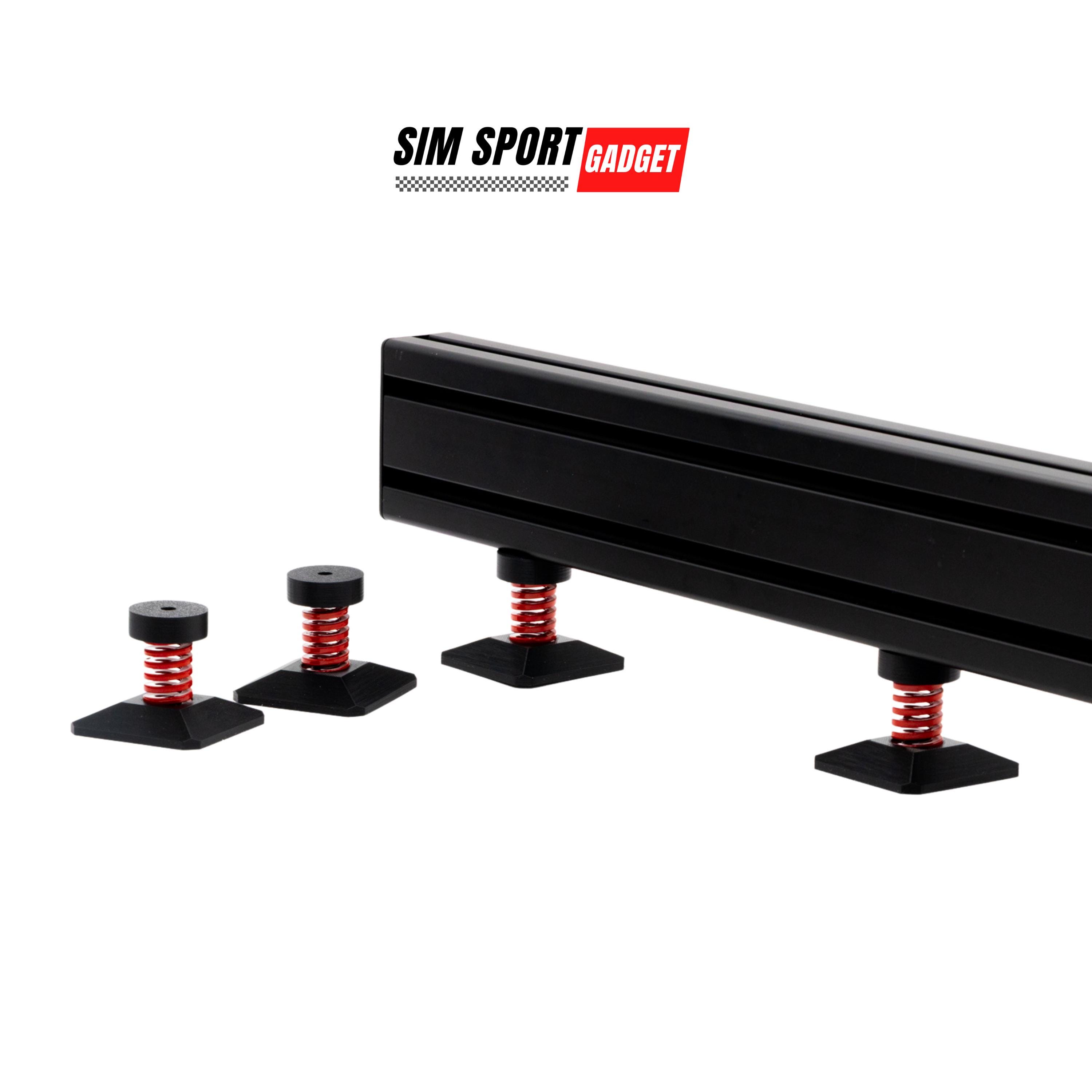 Tactile Vibration Isolators Pack of 4 or 6 for Sim Racing | Flight Rig ...