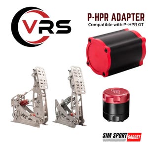 VRS Pro Pedal Simagic P-HPR | Simsonn Vam Pro Linear Motor | Mount Adapter| Haptic Pedal Reactor