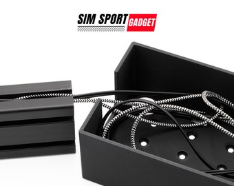 Cable Management Box for Sim Racing | Flight | Sim Rig