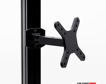 Button Box VESA Mount Sim Racing | Flight Aluminum Profile Rig 50mm 75mm 100mm