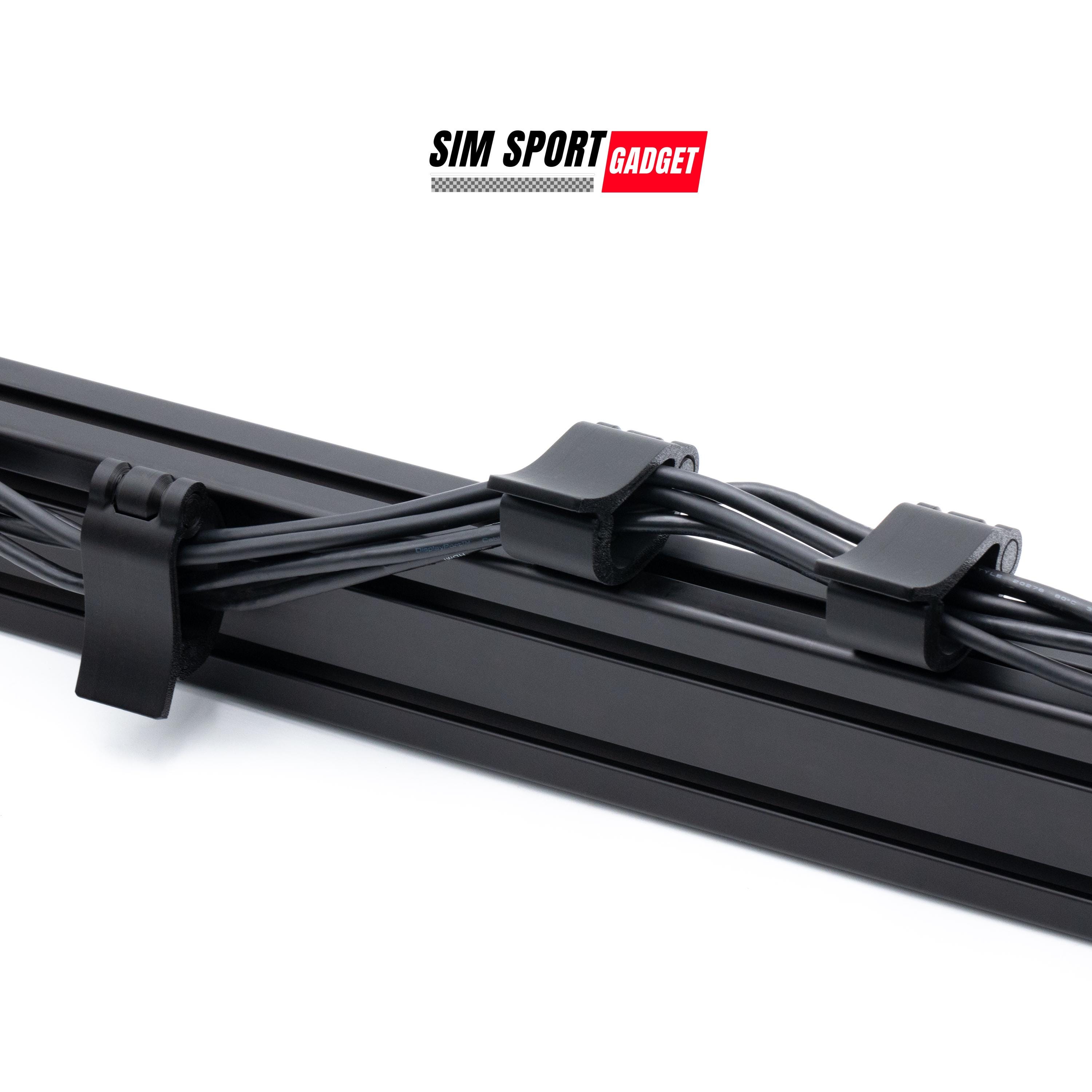 Sim Rig Cable Management Box Large Cable Organizer With Quick Release for Aluminum Profile Rig ...