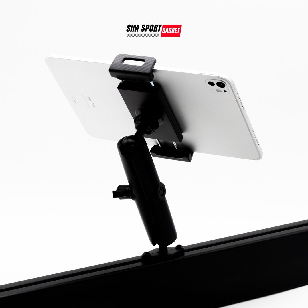 Heavy-duty Tablet Holder for Sim Rig | Adjustable Swivel Mount | Sim ...